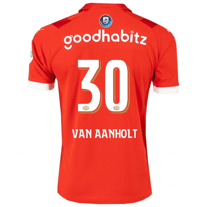 Pánské Patrick Van Aanholt #30 Červené Domů Hráčské Dresy 2023/24 Dres