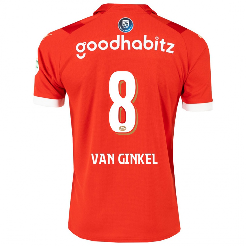 Pánské Marco Van Ginkel #8 Červené Domů Hráčské Dresy 2023/24 Dres