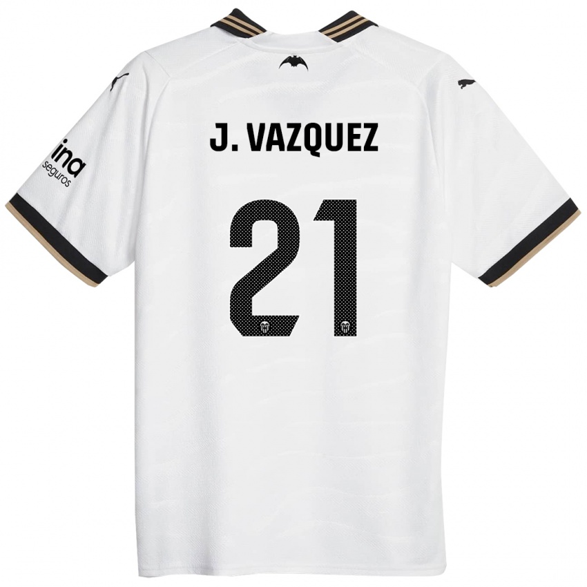Pánské Jesus Vazquez #21 Bílý Domů Hráčské Dresy 2023/24 Dres