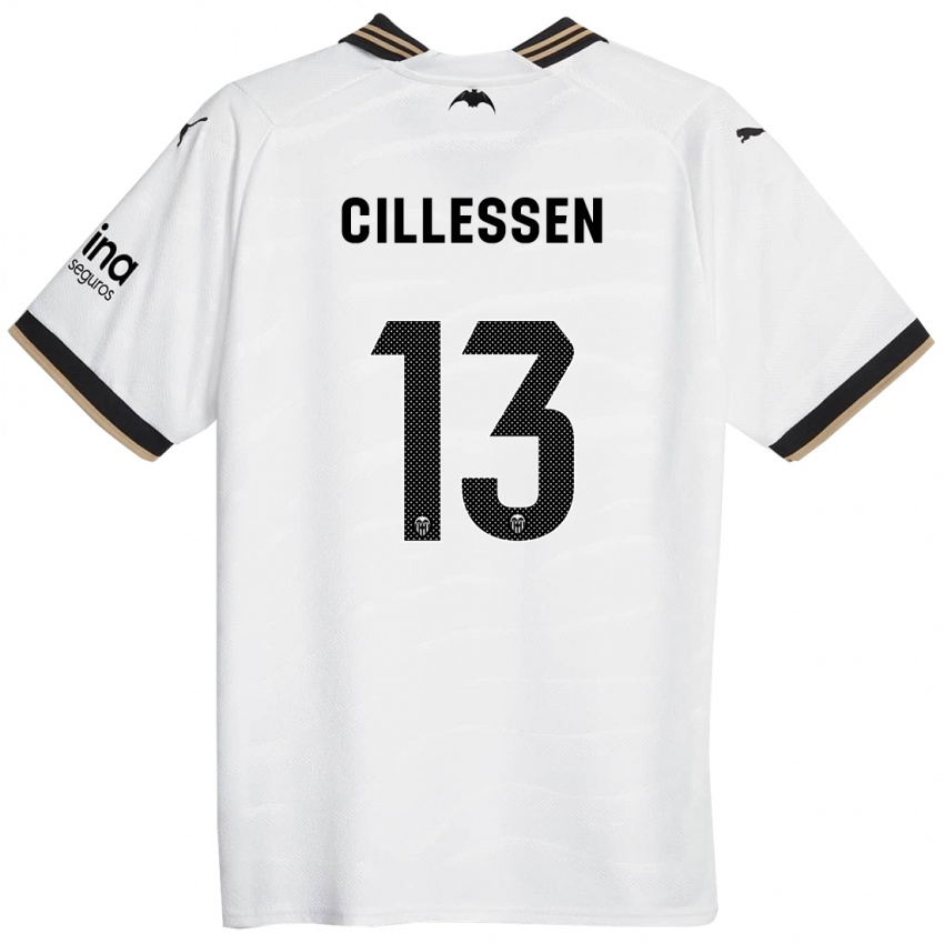 Pánské Jasper Cillessen #13 Bílý Domů Hráčské Dresy 2023/24 Dres