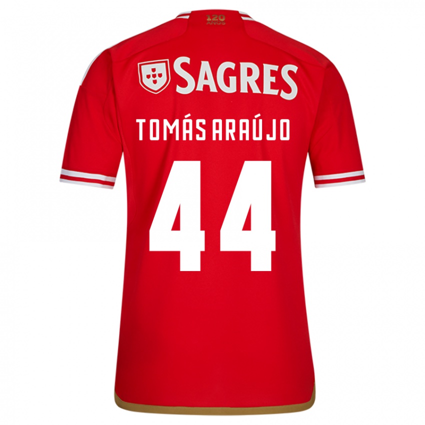 Pánské Tomas Araujo #44 Červené Domů Hráčské Dresy 2023/24 Dres