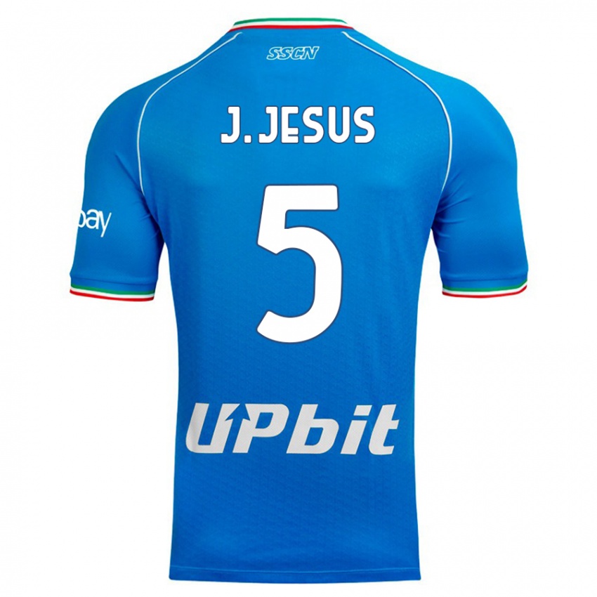 Pánské Juan Jesus #5 Modrá Obloha Domů Hráčské Dresy 2023/24 Dres