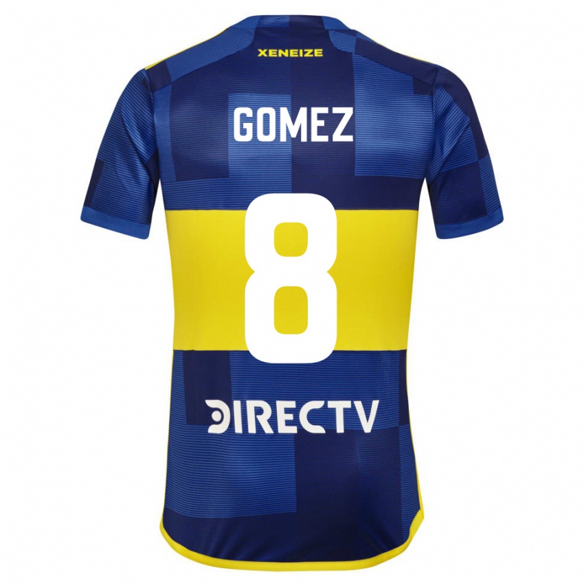Pánské Camila Gomez Ares #8 Tmavě Modrá Žlutá Domů Hráčské Dresy 2023/24 Dres