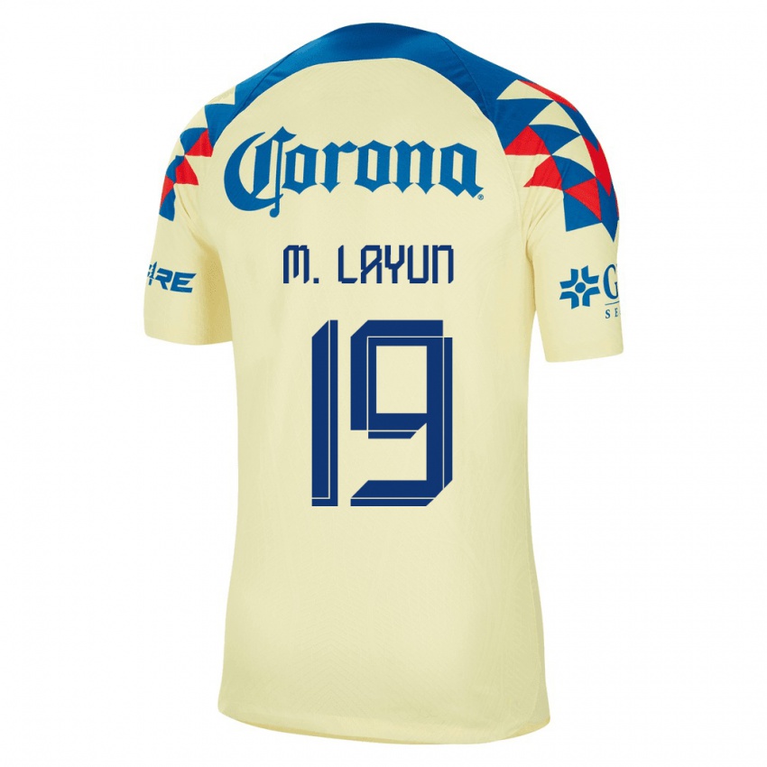 Pánské Miguel Layun #19 Žlutá Domů Hráčské Dresy 2023/24 Dres