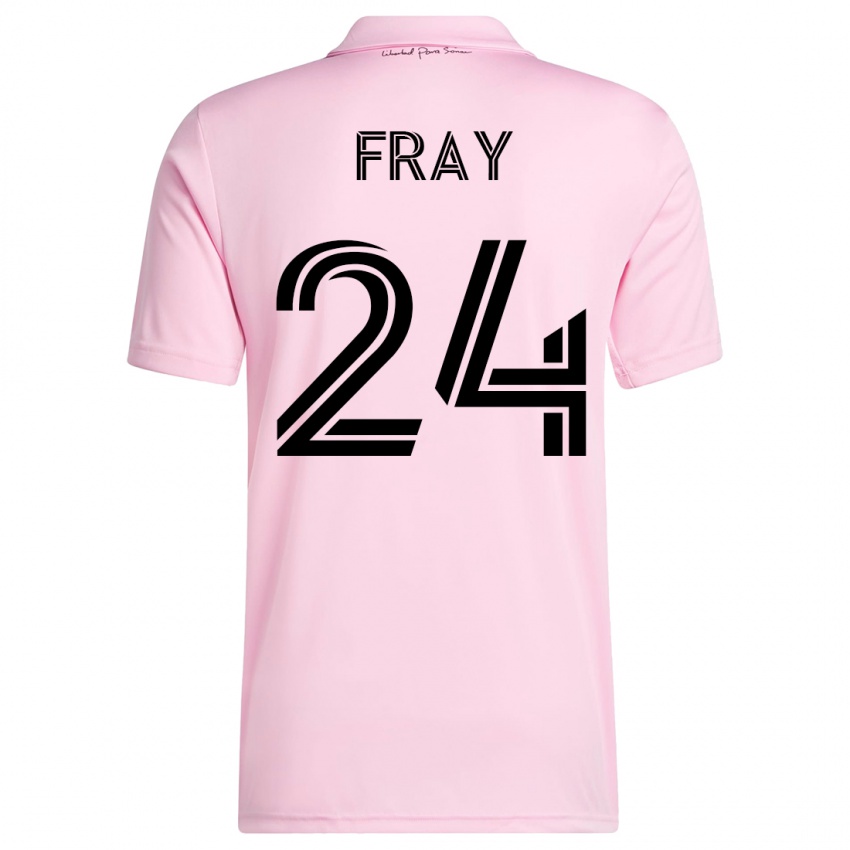 Pánské Ian Fray #24 Růžový Domů Hráčské Dresy 2023/24 Dres