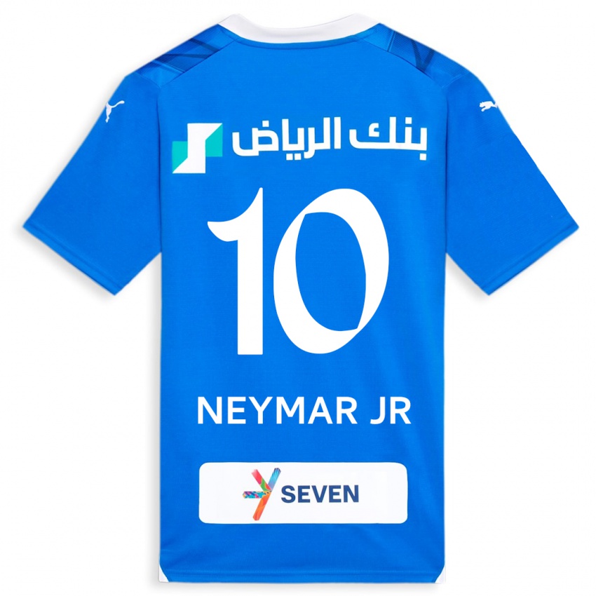 Pánské Neymar #10 Modrý Domů Hráčské Dresy 2023/24 Dres