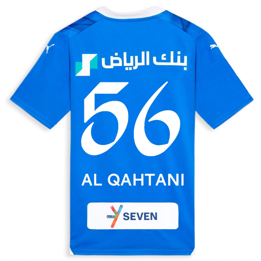 Pánské Mohammed Al-Qahtani #56 Modrý Domů Hráčské Dresy 2023/24 Dres