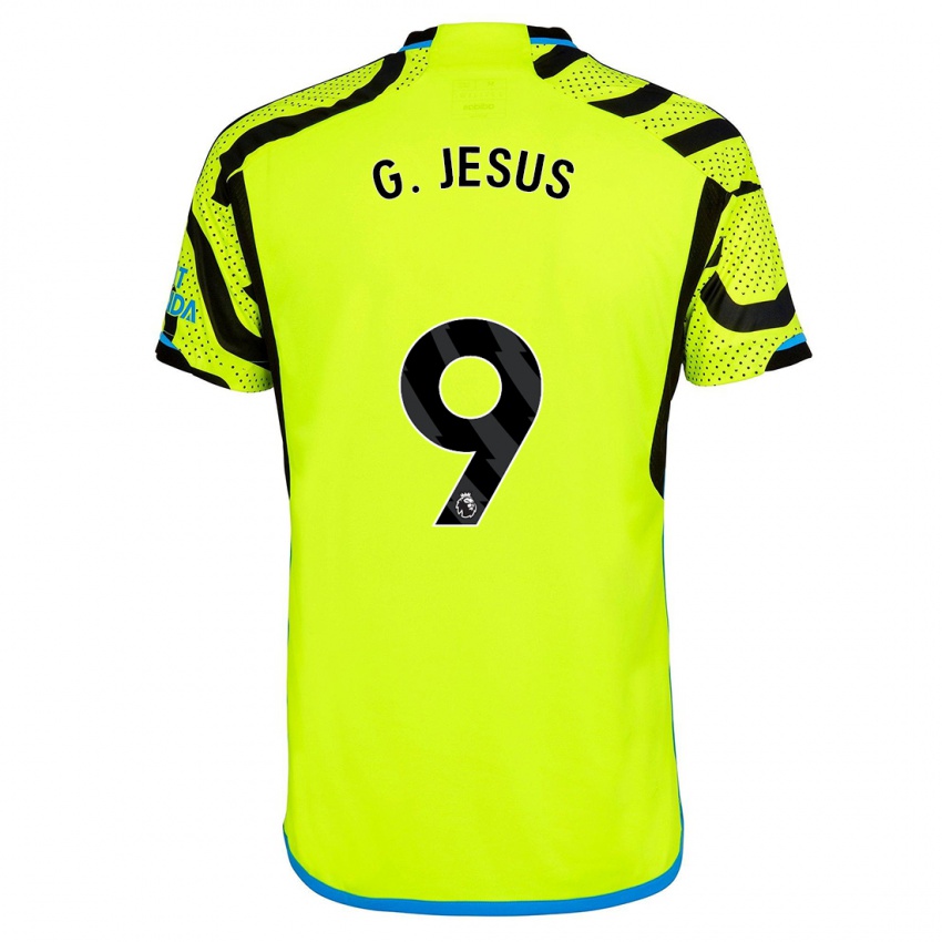Pánské Gabriel Jesus #9 Žlutá Daleko Hráčské Dresy 2023/24 Dres