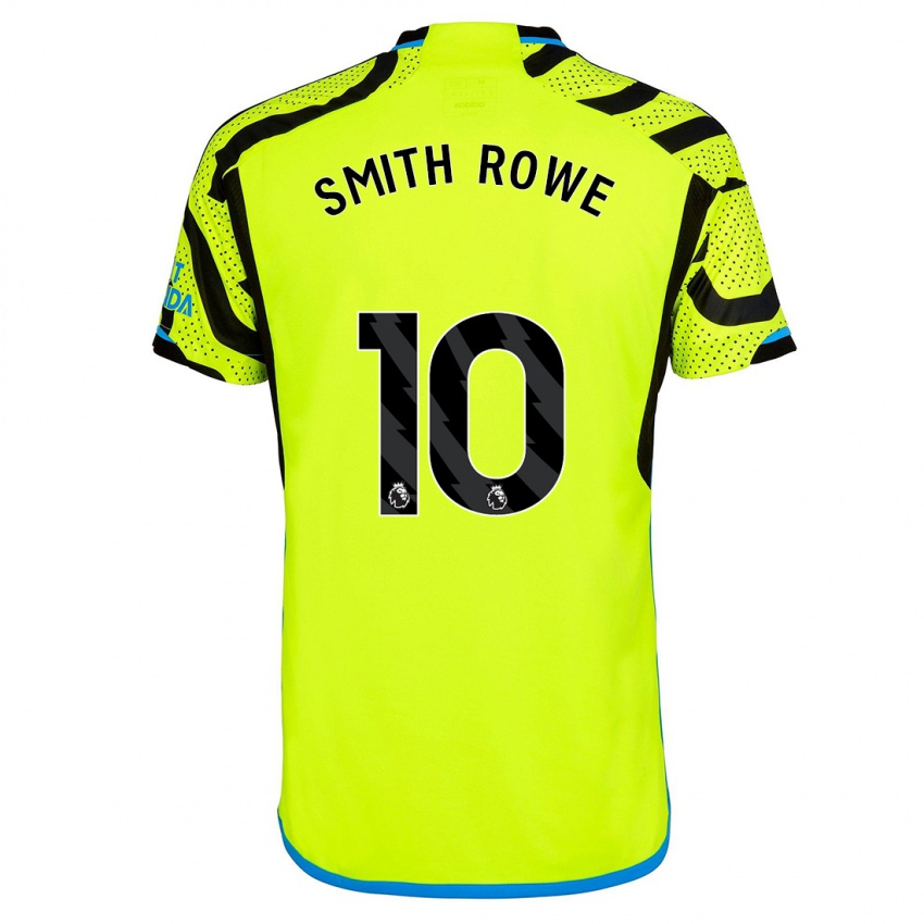 Pánské Emile Smith Rowe #10 Žlutá Daleko Hráčské Dresy 2023/24 Dres