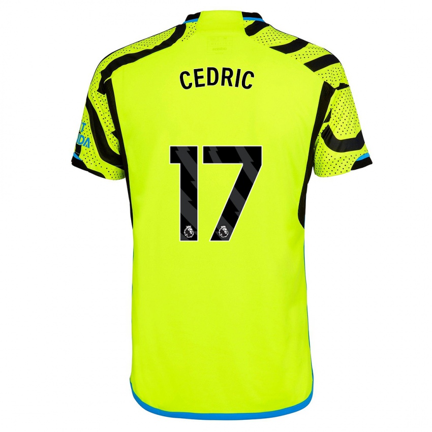 Pánské Cedric Soares #17 Žlutá Daleko Hráčské Dresy 2023/24 Dres