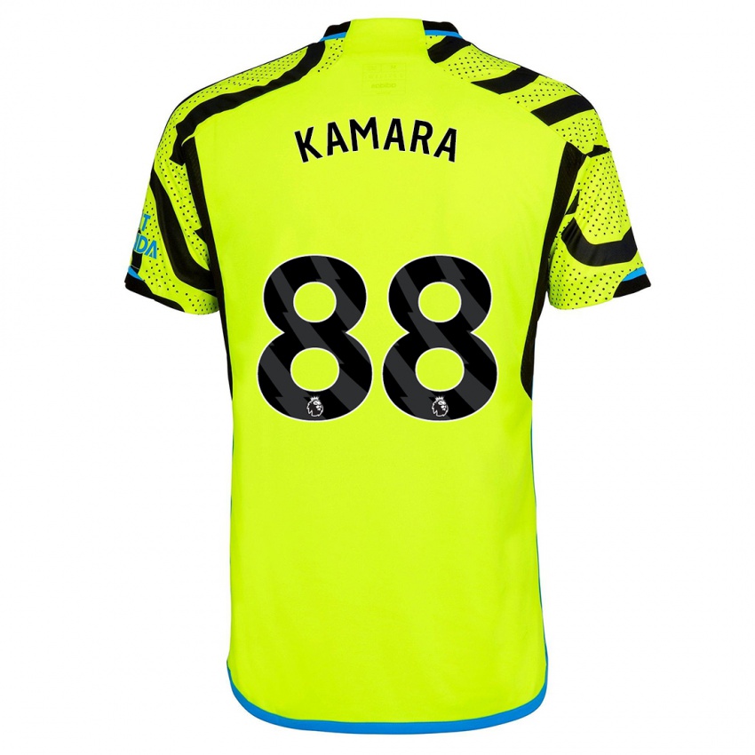 Pánské Osman Kamara #88 Žlutá Daleko Hráčské Dresy 2023/24 Dres