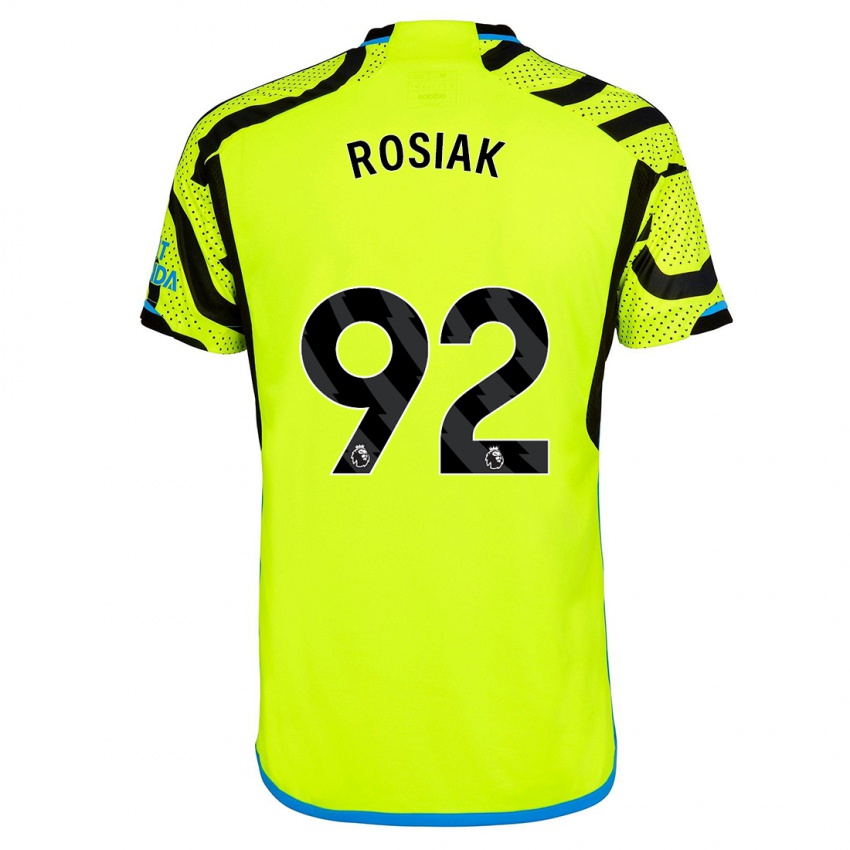 Pánské Michal Rosiak #92 Žlutá Daleko Hráčské Dresy 2023/24 Dres