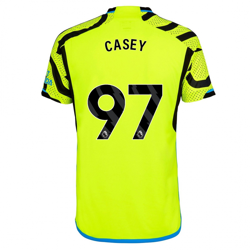 Pánské Dan Casey #97 Žlutá Daleko Hráčské Dresy 2023/24 Dres