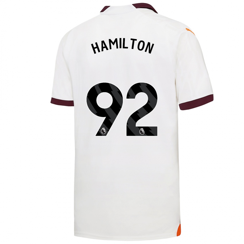 Pánské Micah Hamilton #92 Bílý Daleko Hráčské Dresy 2023/24 Dres