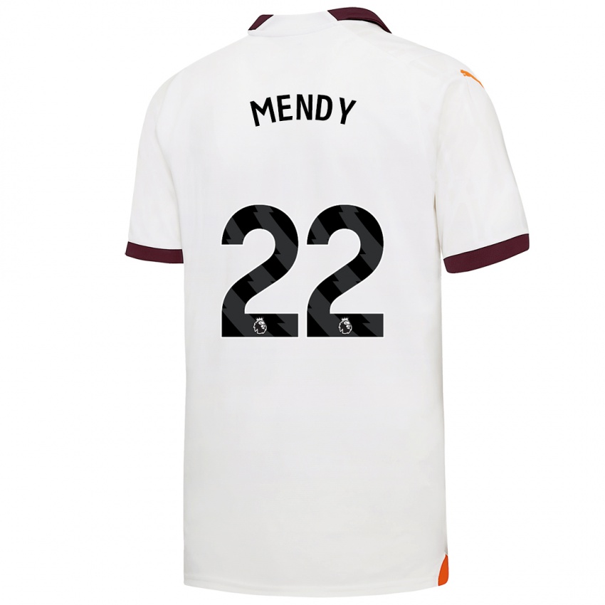 Pánské Benjamin Mendy #22 Bílý Daleko Hráčské Dresy 2023/24 Dres