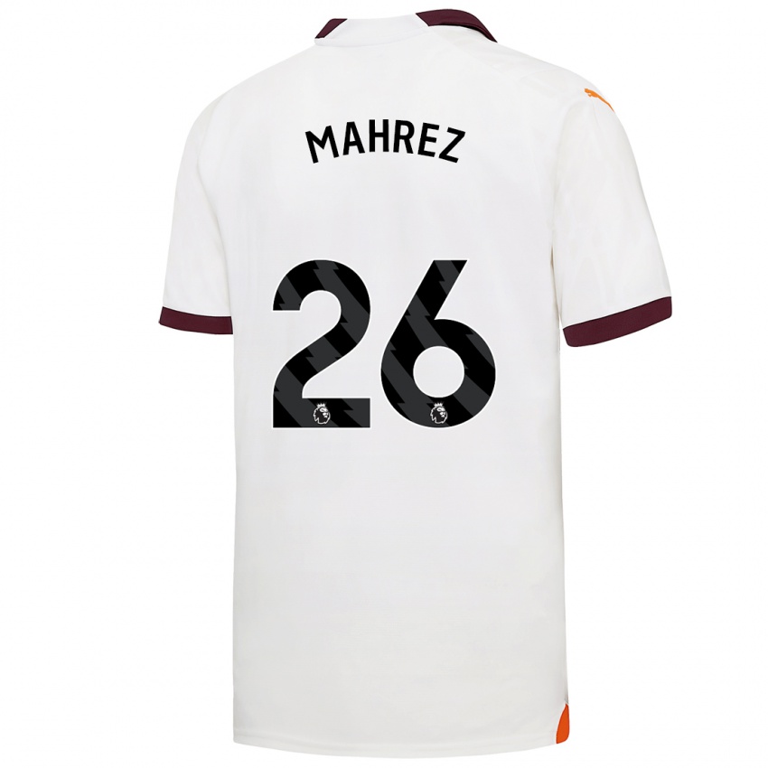 Pánské Riyad Mahrez #26 Bílý Daleko Hráčské Dresy 2023/24 Dres