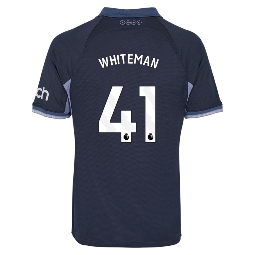 Pánské Alfie Whiteman #41 Tmavě Modrá Daleko Hráčské Dresy 2023/24 Dres