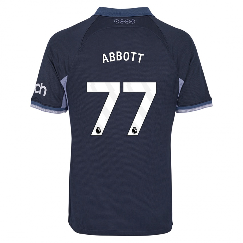 Pánské George Abbott #77 Tmavě Modrá Daleko Hráčské Dresy 2023/24 Dres