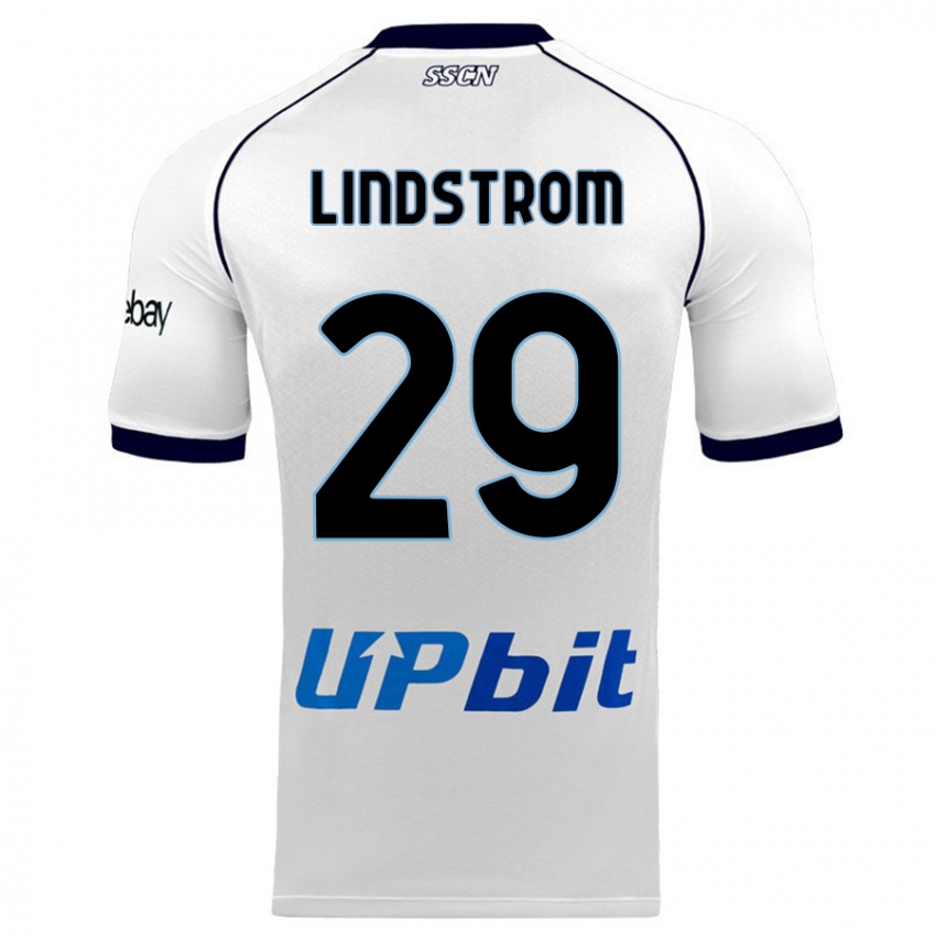 Pánské Jesper Lindstrom #29 Bílý Daleko Hráčské Dresy 2023/24 Dres