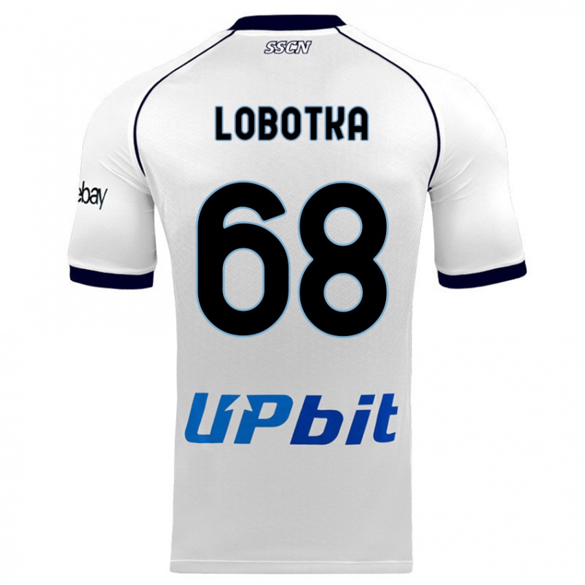 Pánské Stanislav Lobotka #68 Bílý Daleko Hráčské Dresy 2023/24 Dres