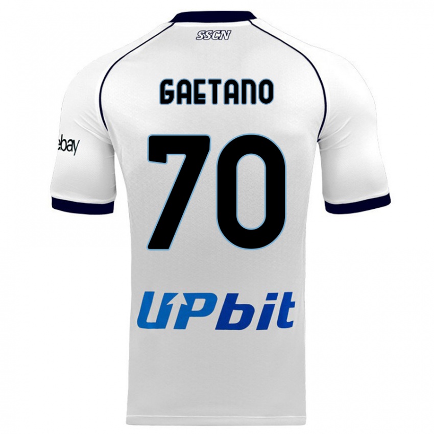 Pánské Gianluca Gaetano #70 Bílý Daleko Hráčské Dresy 2023/24 Dres