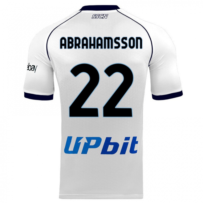 Pánské Sejde Abrahamsson #22 Bílý Daleko Hráčské Dresy 2023/24 Dres