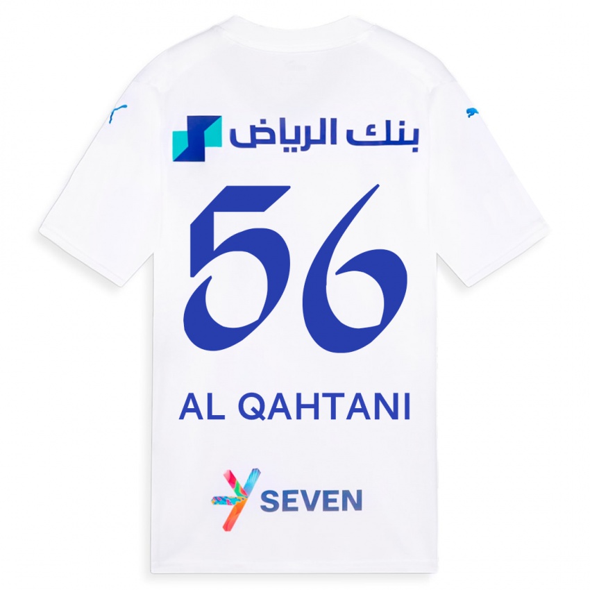 Pánské Mohammed Al-Qahtani #56 Bílý Daleko Hráčské Dresy 2023/24 Dres