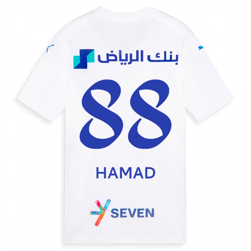 Pánské Hamad Al-Yami #88 Bílý Daleko Hráčské Dresy 2023/24 Dres