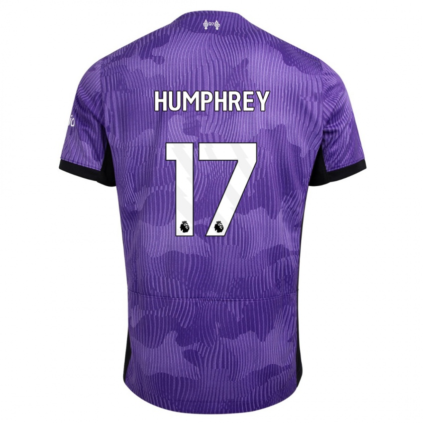 Pánské Carla Humphrey #17 Nachový Třetí Hráčské Dresy 2023/24 Dres