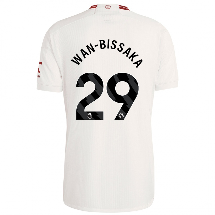 Pánské Aaron Wan-Bissaka #29 Bílý Třetí Hráčské Dresy 2023/24 Dres