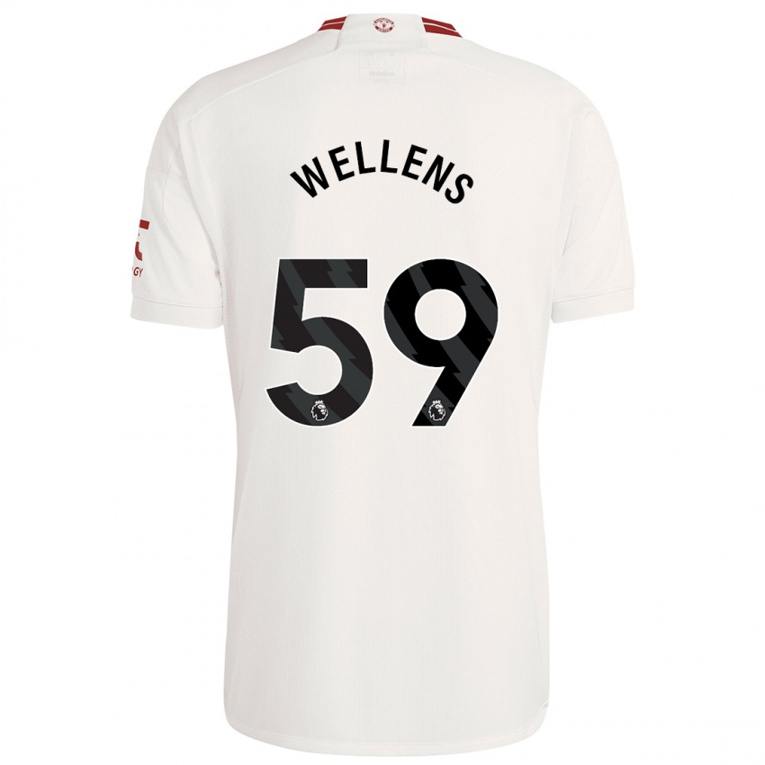 Pánské Charlie Wellens #59 Bílý Třetí Hráčské Dresy 2023/24 Dres