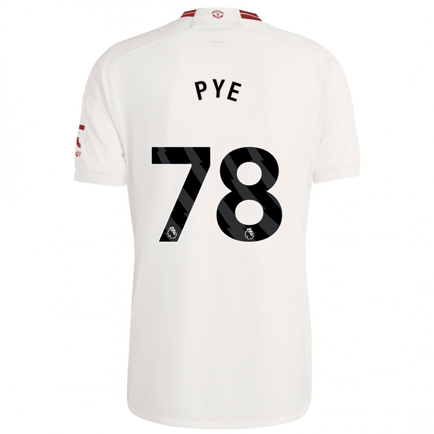 Pánské Logan Pye #78 Bílý Třetí Hráčské Dresy 2023/24 Dres