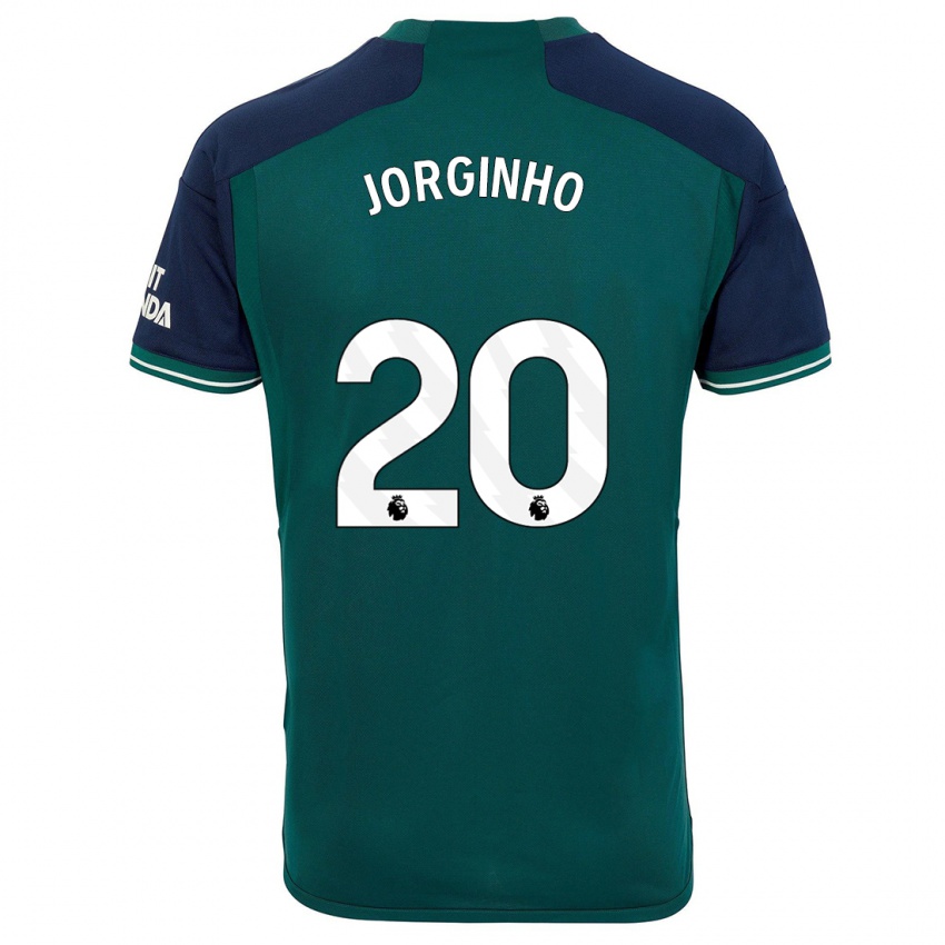 Pánské Jorginho #20 Zelená Třetí Hráčské Dresy 2023/24 Dres