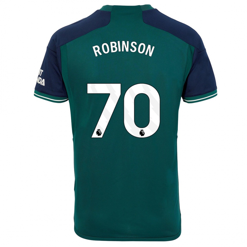 Pánské Josh Robinson #70 Zelená Třetí Hráčské Dresy 2023/24 Dres