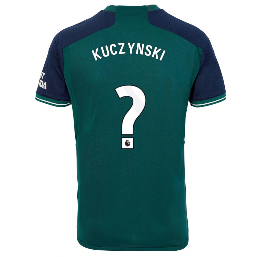 Pánské Max Kuczynski #0 Zelená Třetí Hráčské Dresy 2023/24 Dres