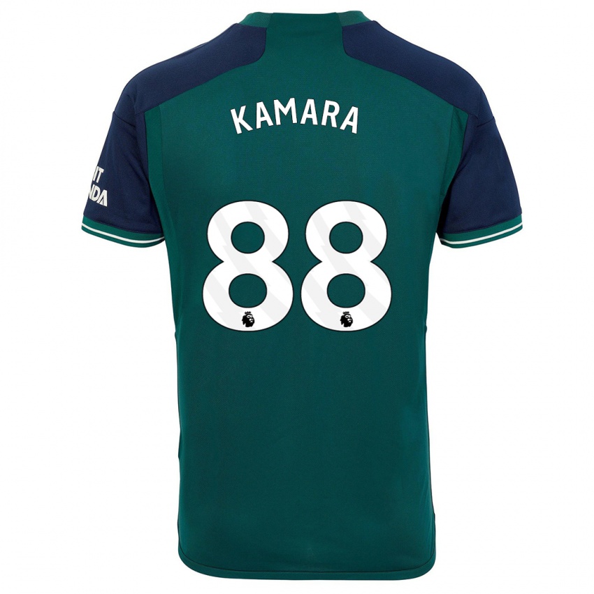 Pánské Osman Kamara #88 Zelená Třetí Hráčské Dresy 2023/24 Dres