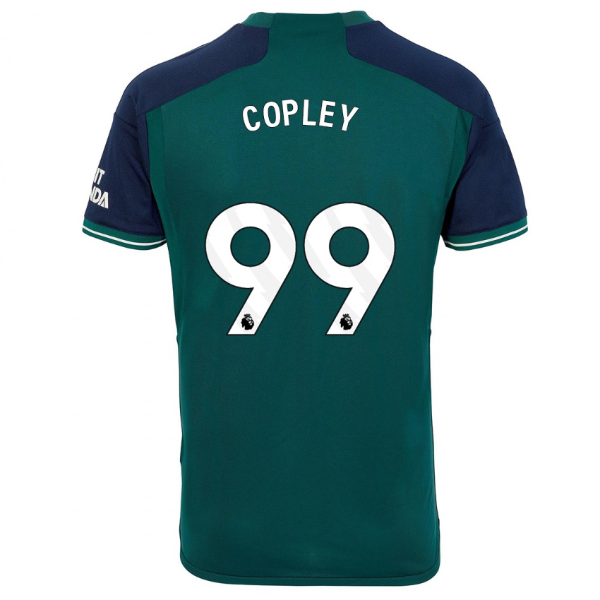 Pánské Louie Copley #99 Zelená Třetí Hráčské Dresy 2023/24 Dres