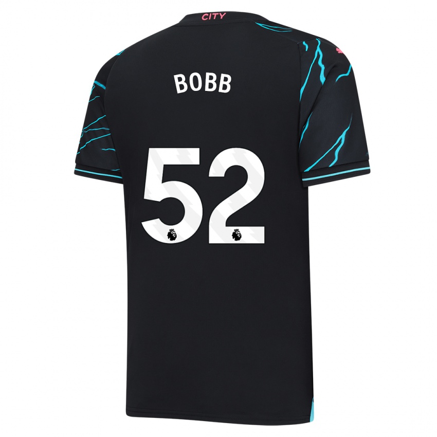 Pánské Oscar Bobb #52 Tmavě Modrá Třetí Hráčské Dresy 2023/24 Dres