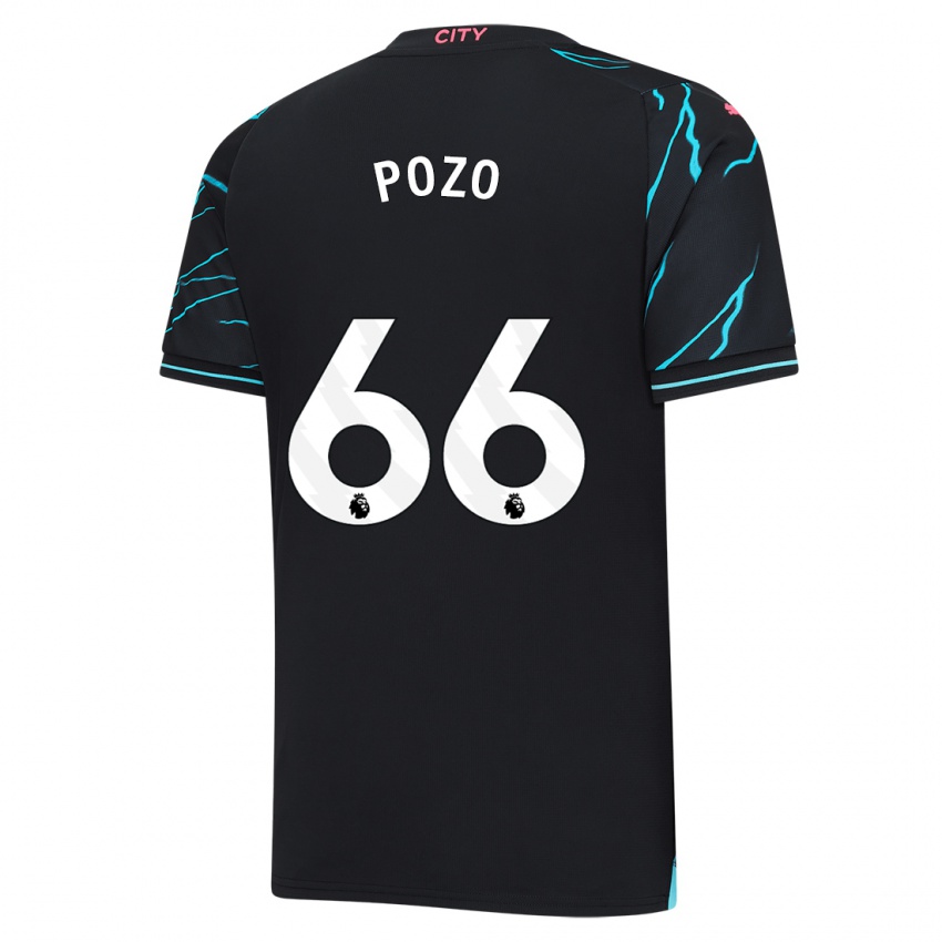 Pánské Iker Pozo #66 Tmavě Modrá Třetí Hráčské Dresy 2023/24 Dres