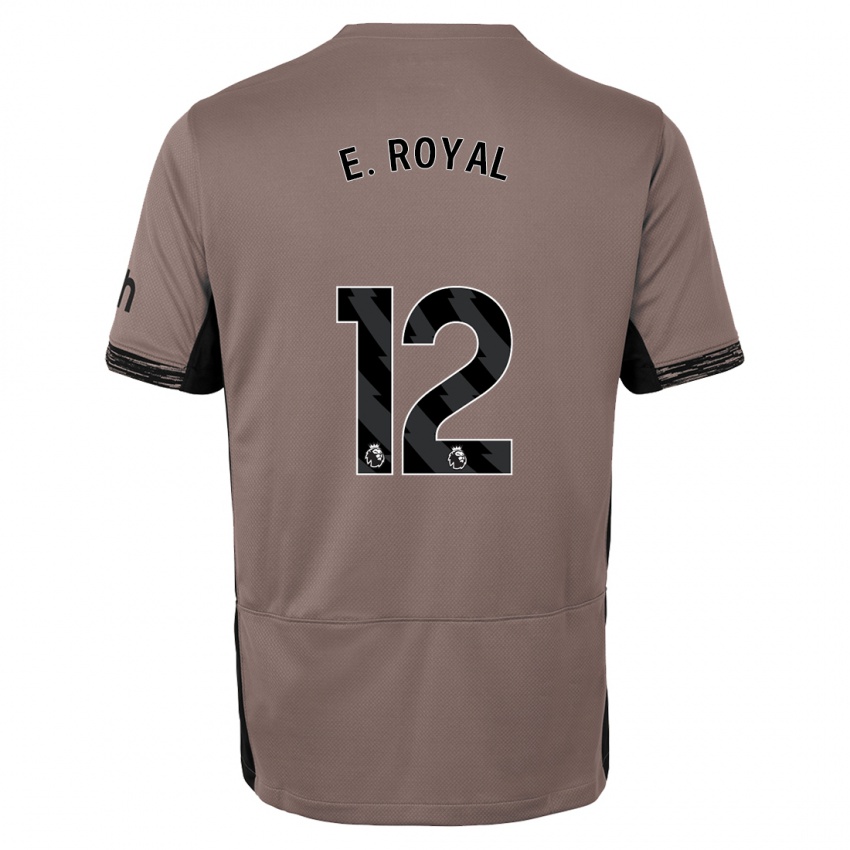Pánské Emerson Royal #12 Tmavě Béžová Třetí Hráčské Dresy 2023/24 Dres
