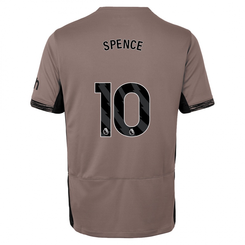 Pánské Drew Spence #10 Tmavě Béžová Třetí Hráčské Dresy 2023/24 Dres