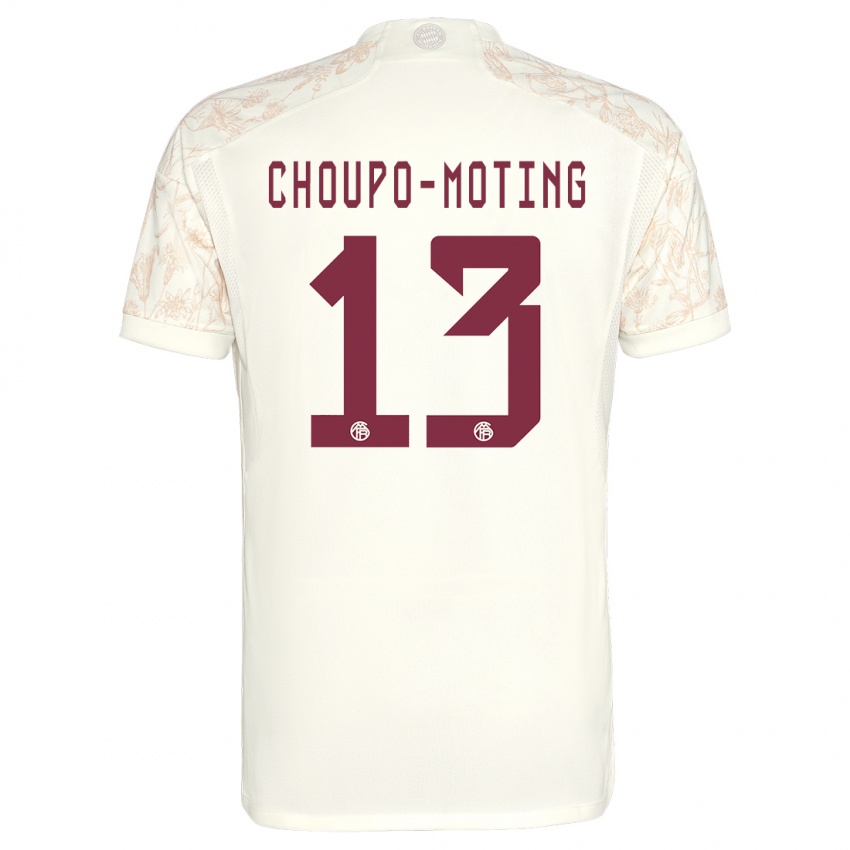 Pánské Eric Maxim Choupo-Moting #13 Off White Třetí Hráčské Dresy 2023/24 Dres