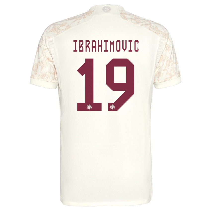 Pánské Arijon Ibrahimovic #19 Off White Třetí Hráčské Dresy 2023/24 Dres