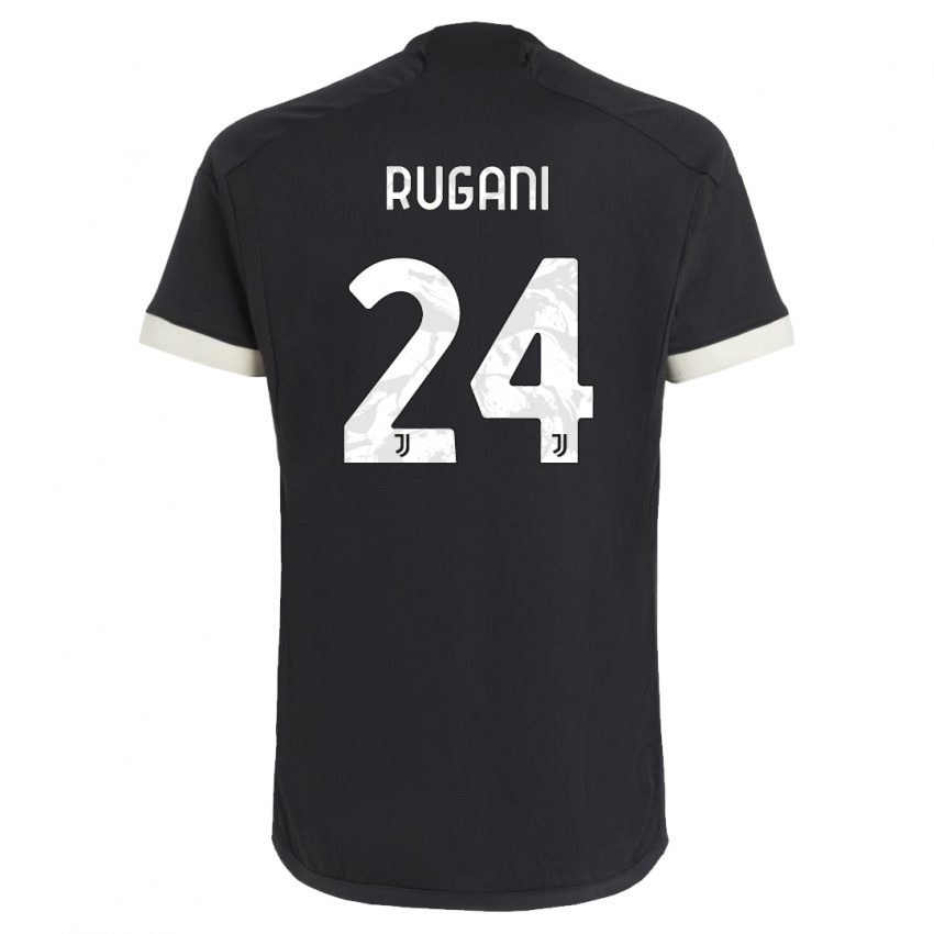 Pánské Daniele Rugani #24 Černá Třetí Hráčské Dresy 2023/24 Dres