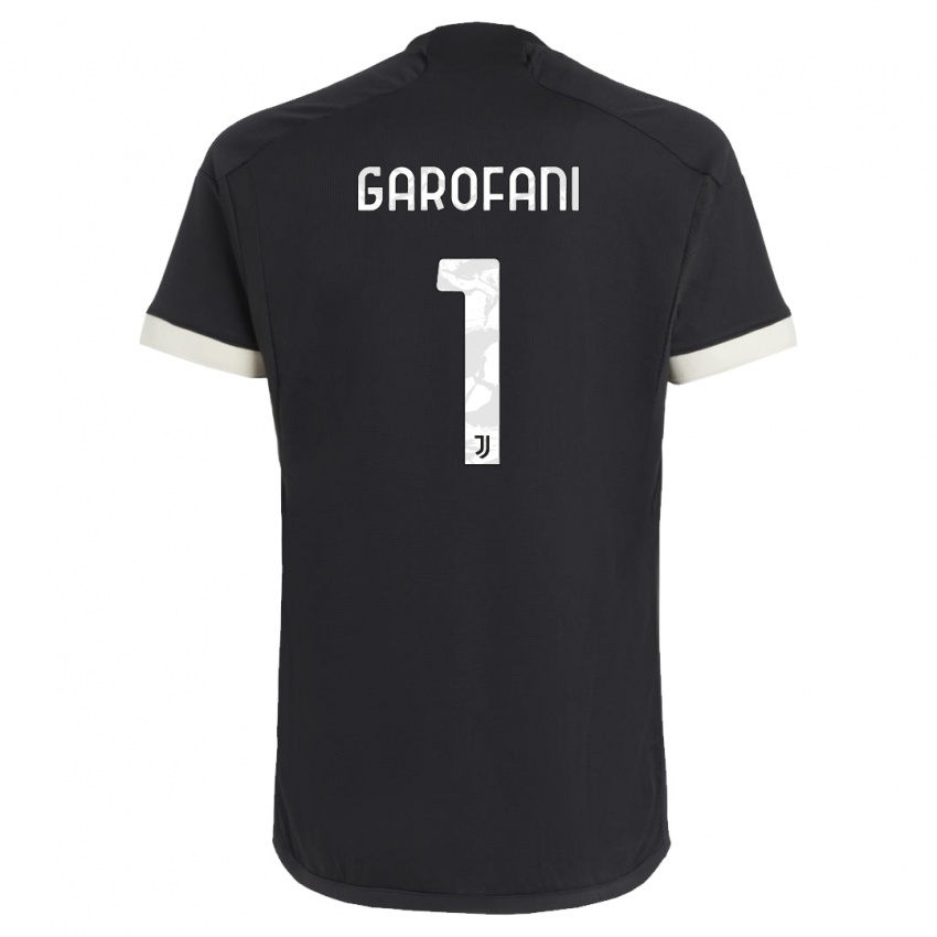 Pánské Giovanni Garofani #1 Černá Třetí Hráčské Dresy 2023/24 Dres
