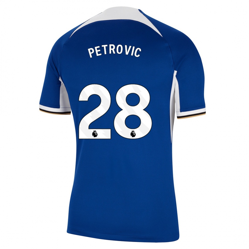 Dámské Djordje Petrovic #28 Modrý Domů Hráčské Dresy 2023/24 Dres