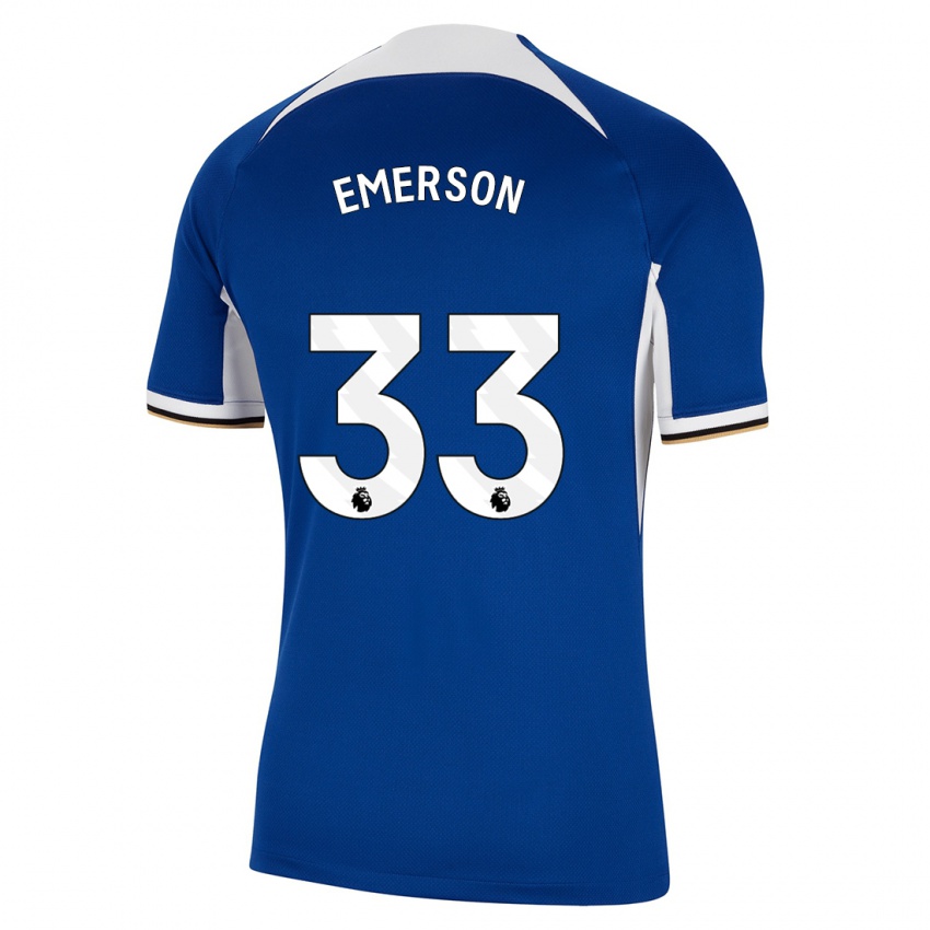 Dámské Emerson #33 Modrý Domů Hráčské Dresy 2023/24 Dres