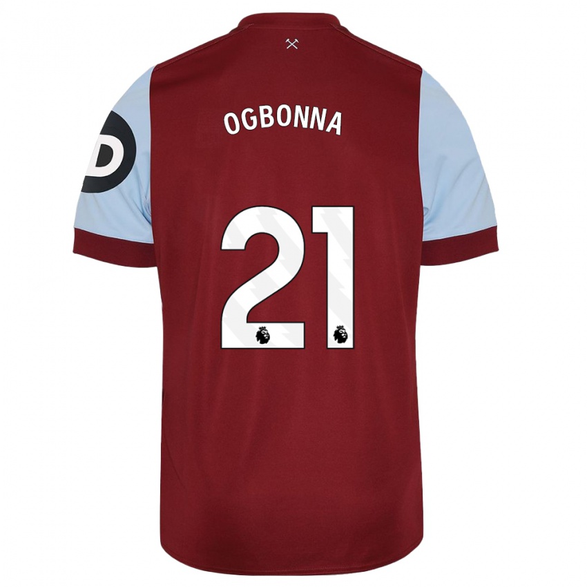 Dámské Angelo Ogbonna #21 Maroon Domů Hráčské Dresy 2023/24 Dres