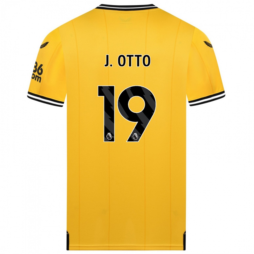 Dámské Jonny Otto #19 Žlutá Domů Hráčské Dresy 2023/24 Dres