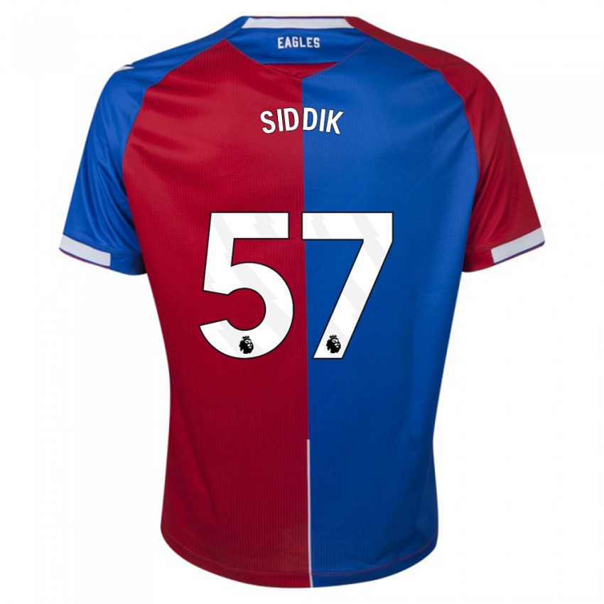 Dámské Cardo Siddik #57 Červená Modrá Domů Hráčské Dresy 2023/24 Dres